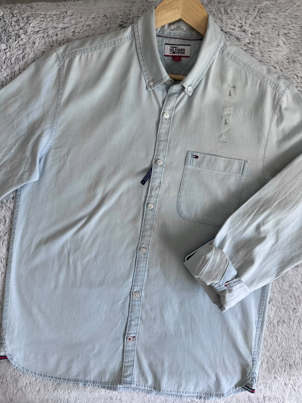 Chemise Tommy Hilfiger Taille L Spot-Chic