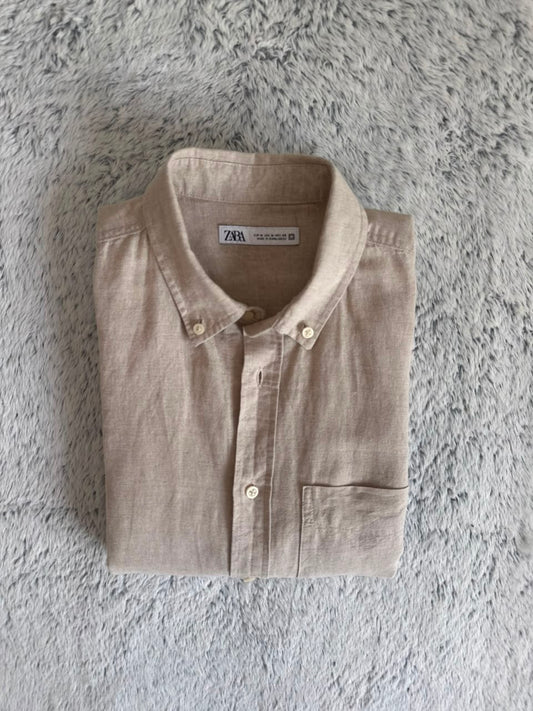 C hemise ZARA en lin Taille M Spot-Chic