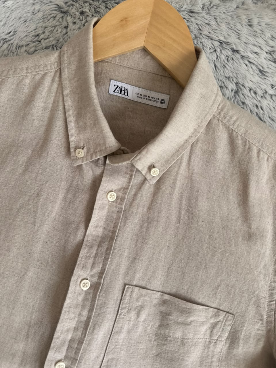 C hemise ZARA en lin Taille M Spot-Chic