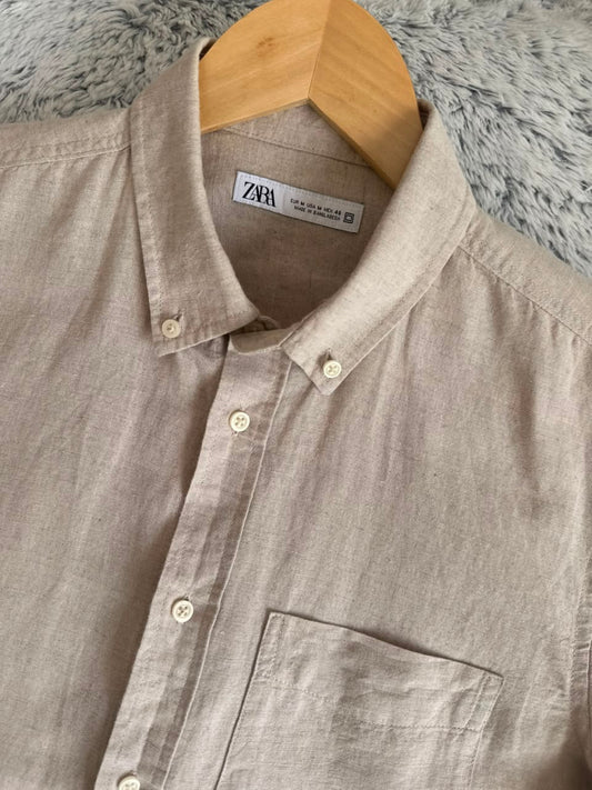 C hemise ZARA en lin Taille M Spot-Chic