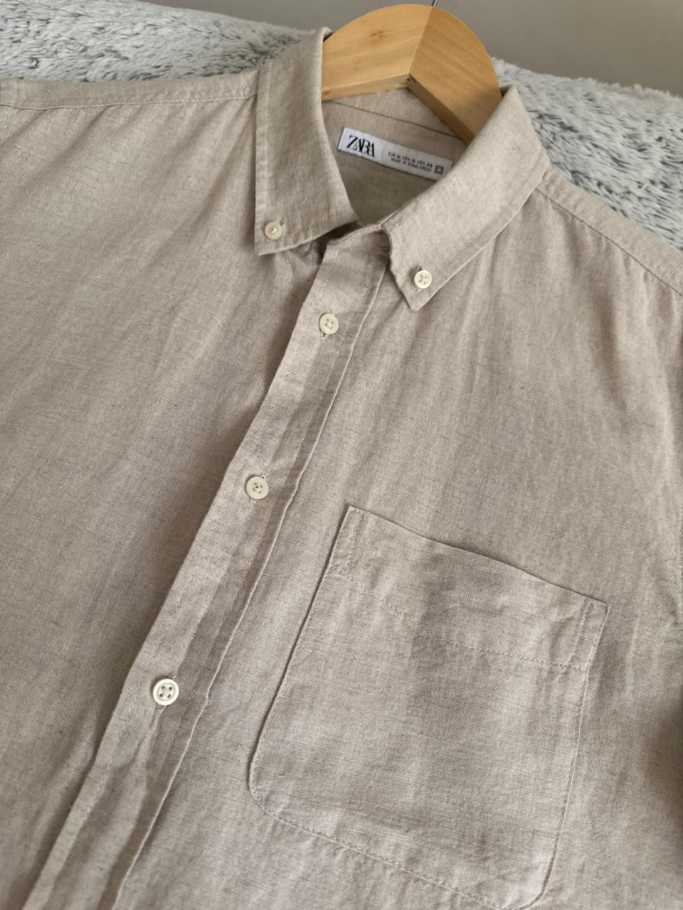 C hemise ZARA en lin Taille M Spot-Chic
