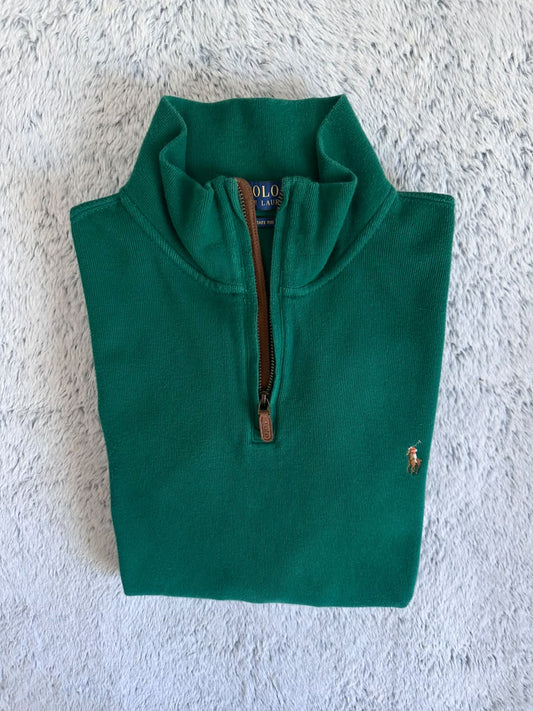 Pull demi zippé RALPH LAUREN Taille XL