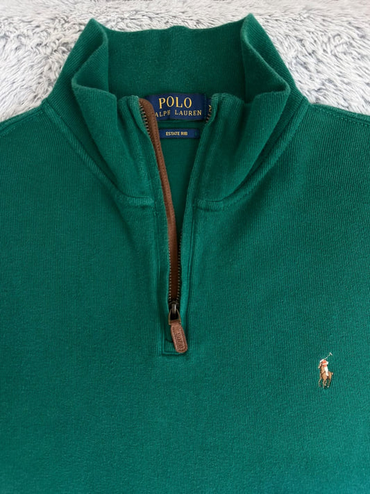 Pull demi zippé RALPH LAUREN Taille XL