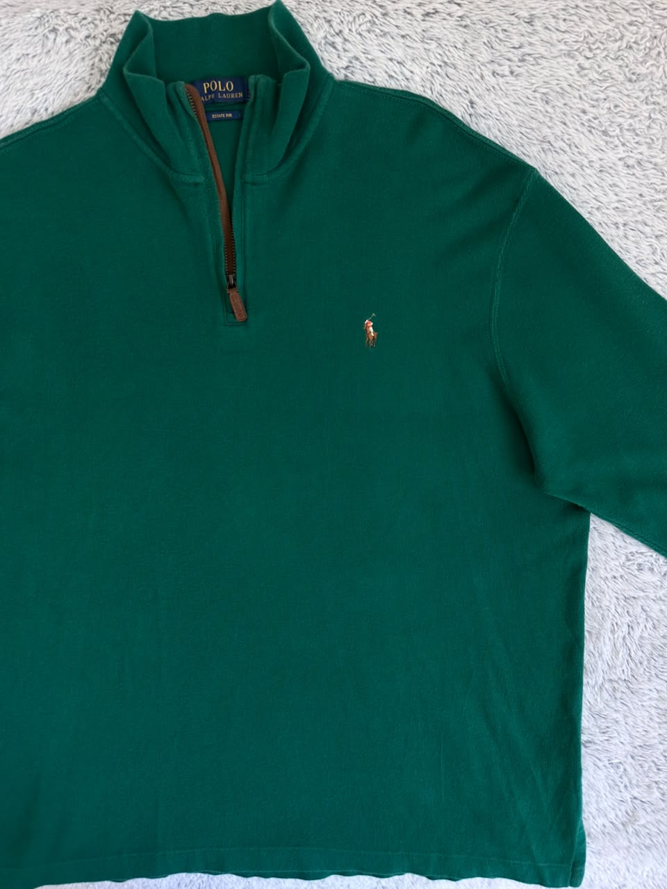 Pull demi zippé RALPH LAUREN Taille XL