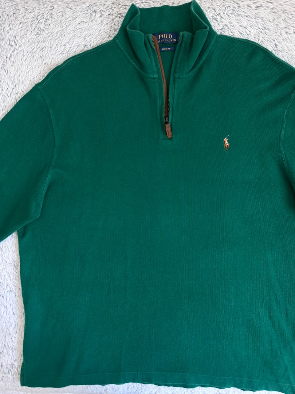 Pull demi zippé RALPH LAUREN Taille XL