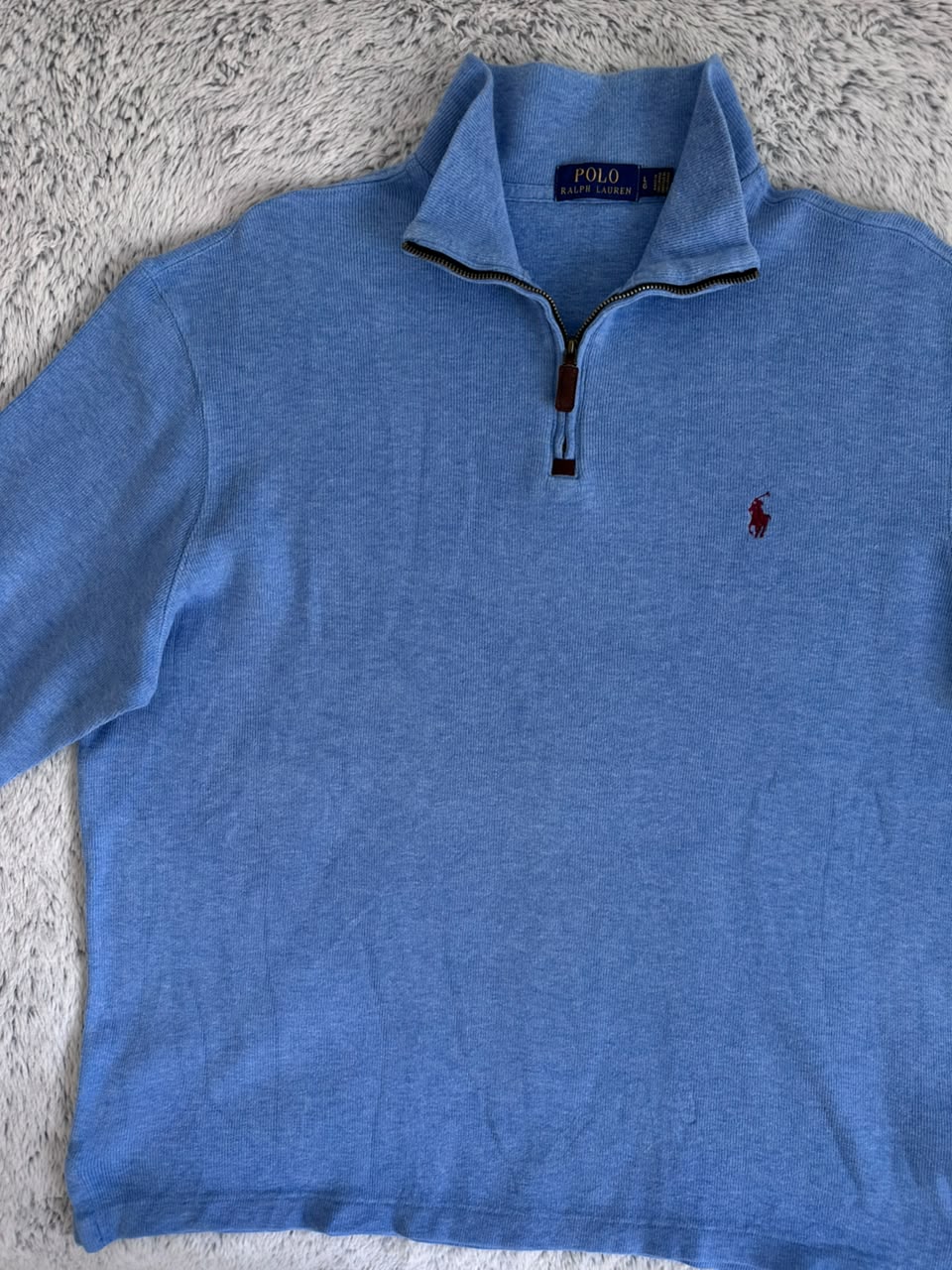 Pull demi zippé RALPH LAUREN Taille L Spot-Chic