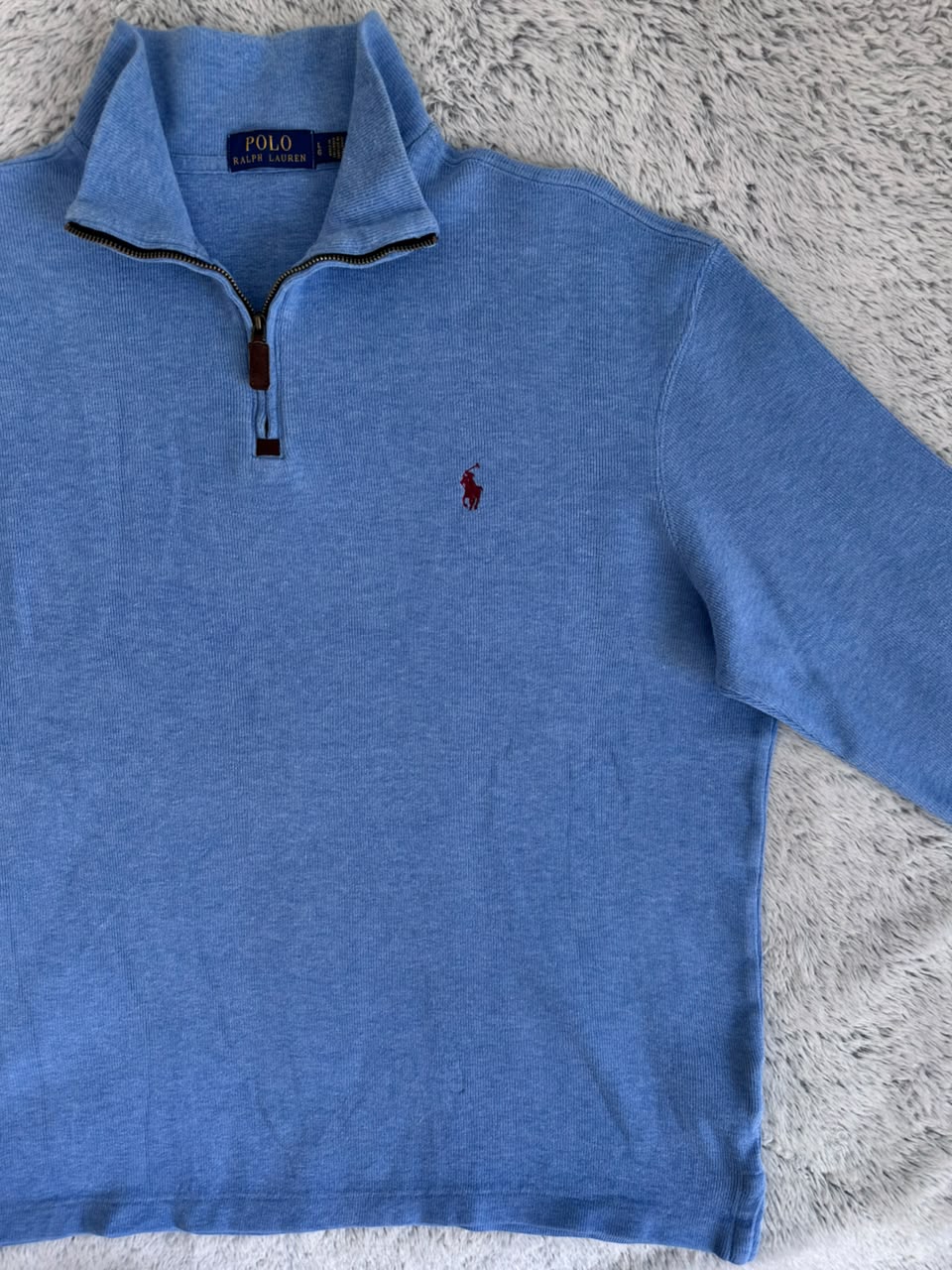 Pull demi zippé RALPH LAUREN Taille L Spot-Chic