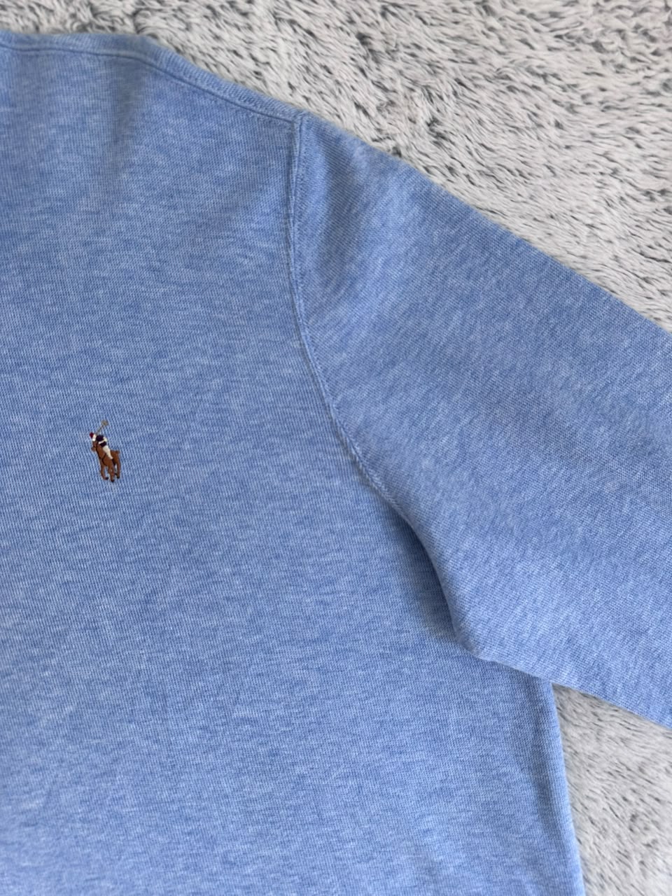 Pull demi zippé RALPH LAUREN Taille L Spot-Chic