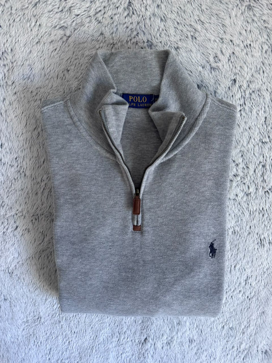 Pull demi zippé RALPH LAUREN Taille XXL Spot-Chic