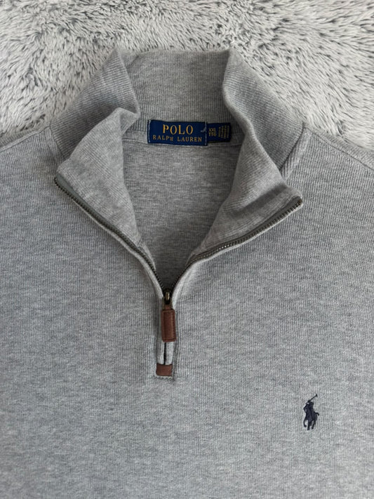 Pull demi zippé RALPH LAUREN Taille XXL Spot-Chic
