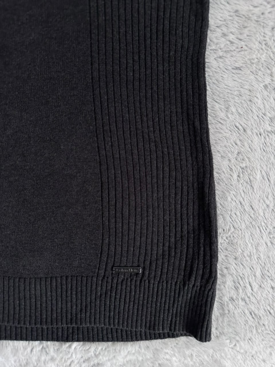 Pull demi zippé CALVIN KLEIN Taille M Spot-Chic