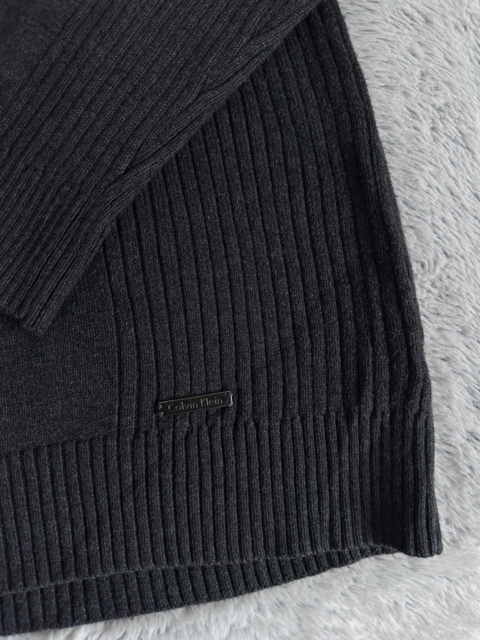 Pull demi zippé CALVIN KLEIN Taille M Spot-Chic