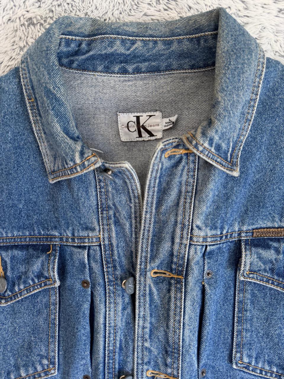 Veste jean CALVIN KLEIN Taille L Spot-Chic