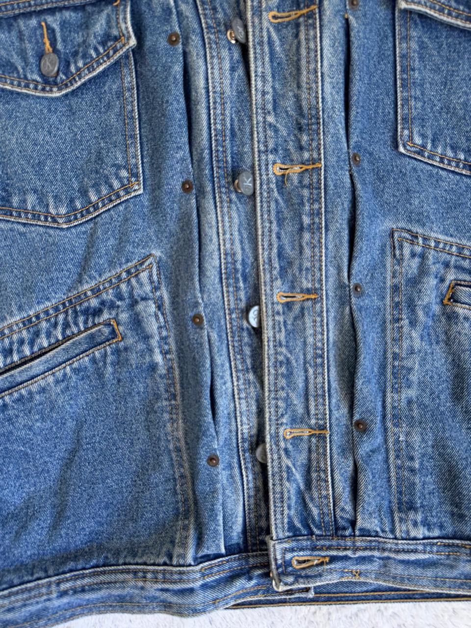 Veste jean CALVIN KLEIN Taille L Spot-Chic