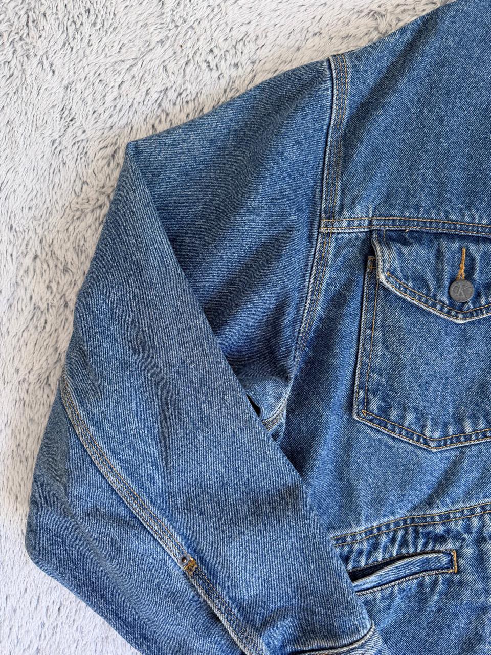 Veste jean CALVIN KLEIN Taille L Spot-Chic