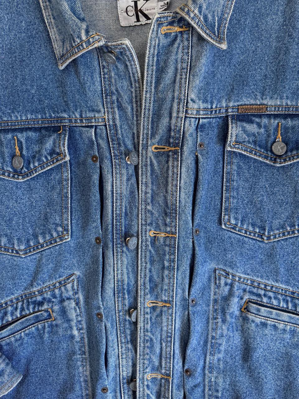 Veste jean CALVIN KLEIN Taille L Spot-Chic