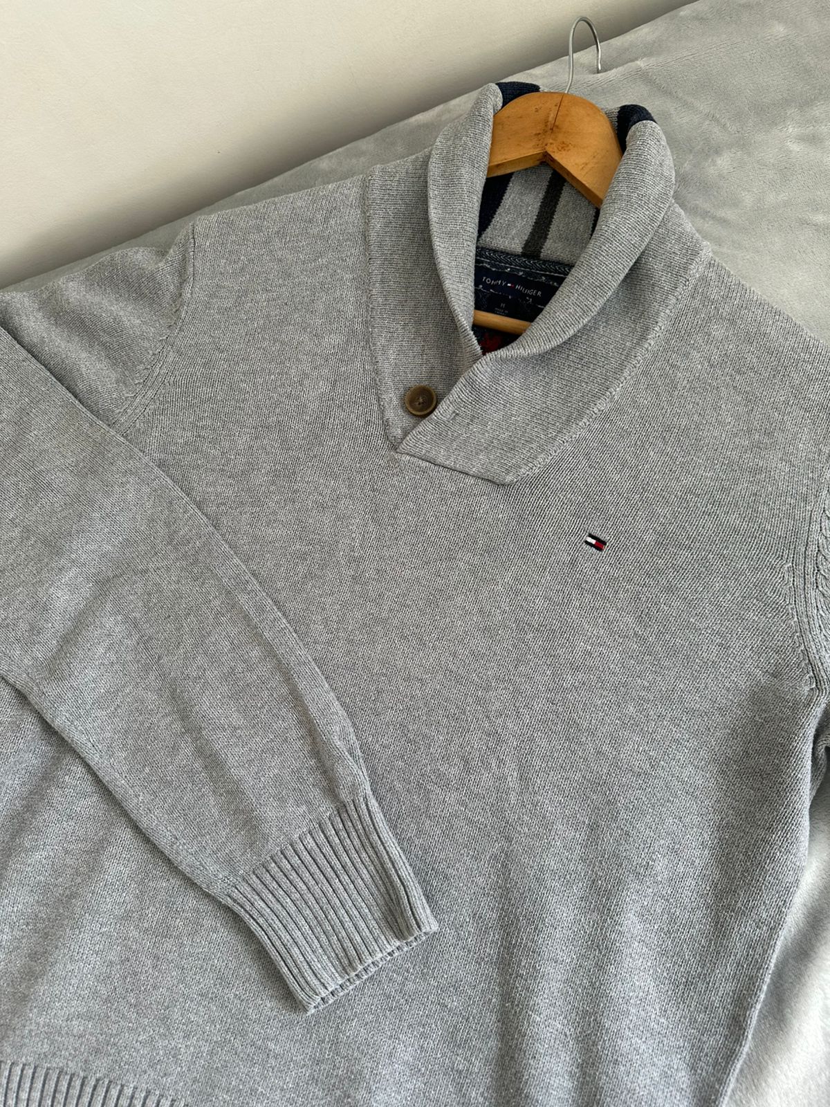 Pull demi boutonnée TOMMY HILFIGER Taille M Spot-Chic