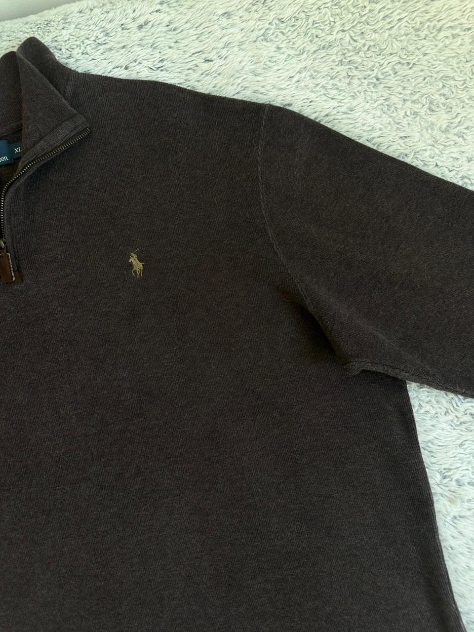 Pull demi zippé RALPH LAUREN Taille XL Spot-Chic